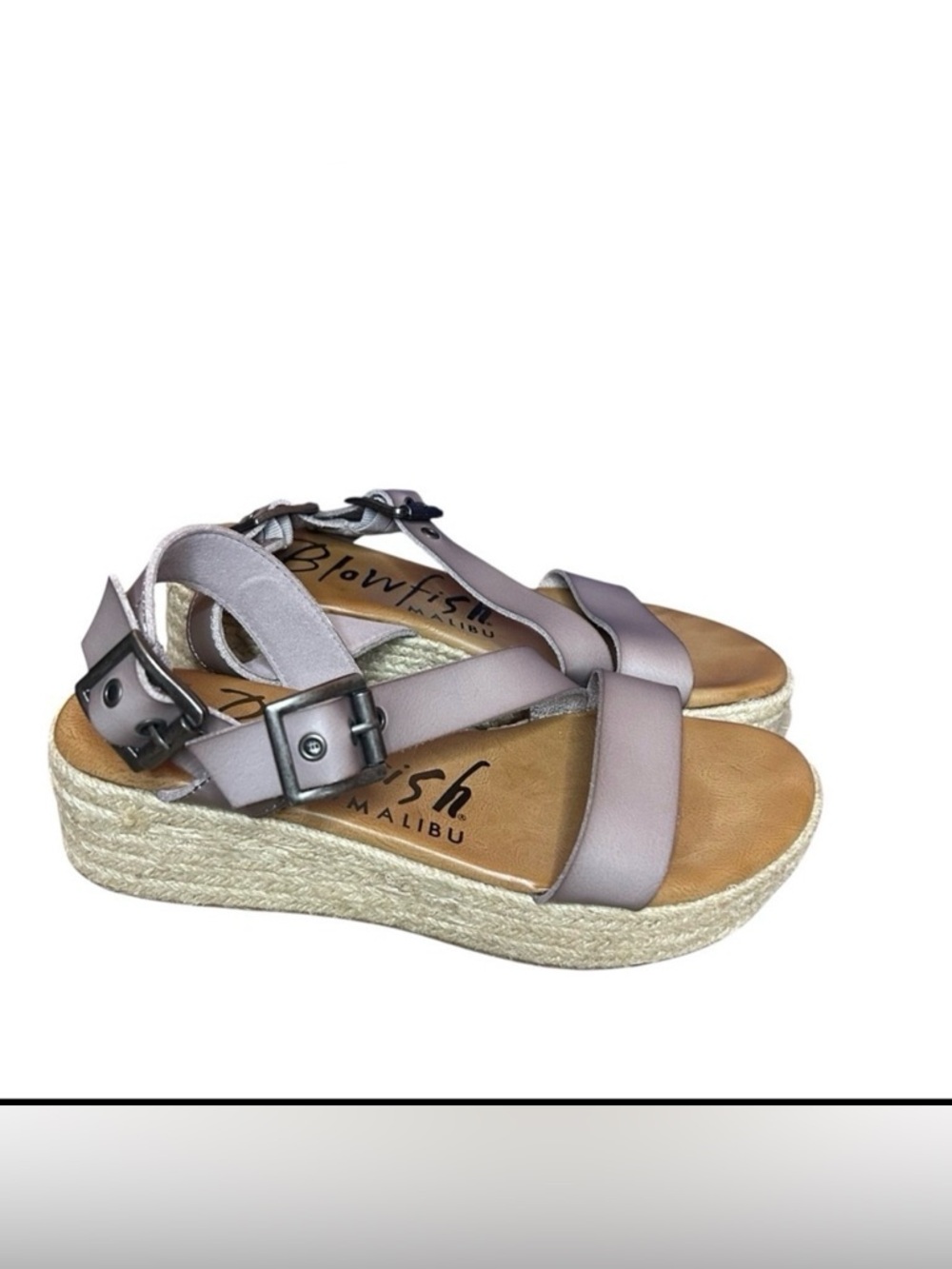 Blowfish Lilac Platform Sandals